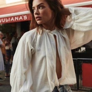 The Odder Side Melrose shirt cream M